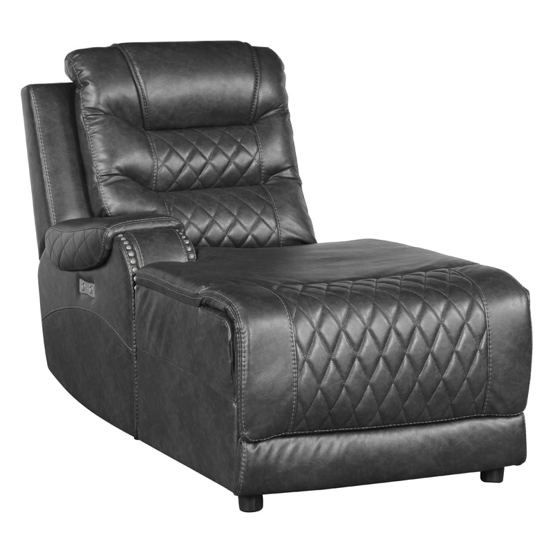 Homelegance Putnam Power Reclining Fabric 6 pc Sectional 9405GY*6LCRR IMAGE 6