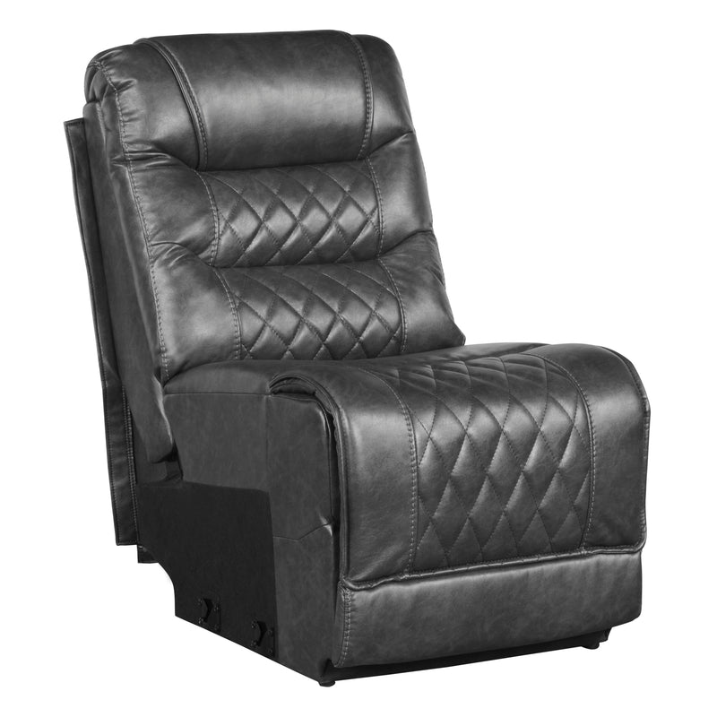 Homelegance Putnam Power Reclining Fabric 6 pc Sectional 9405GY*6LRRR IMAGE 6