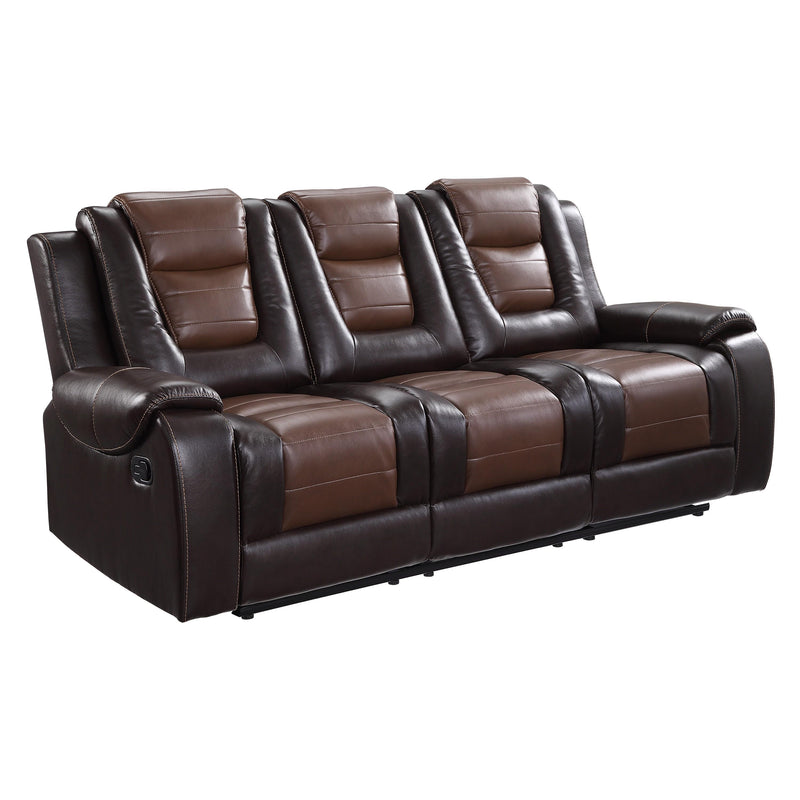 Homelegance Briscoe Reclining Sofa 9470BR-3 IMAGE 2