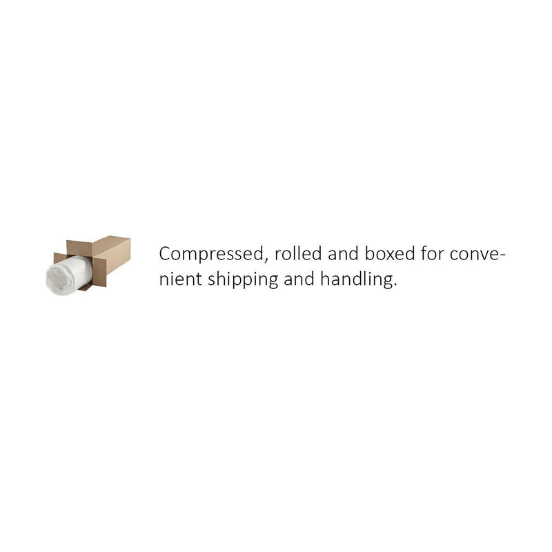 Homelegance Altair MT-G08F 8" Full Gel-Infused Memory Foam Mattress - White IMAGE 12