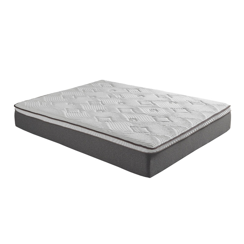 Homelegance Altair MT-G12EK 12" Eastern King Gel-Infused Memory Foam Mattress - White IMAGE 7