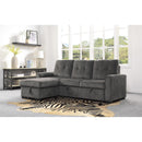 Homelegance Carolina Fabric 2 pc Sectional 9402DGY*SC IMAGE 13