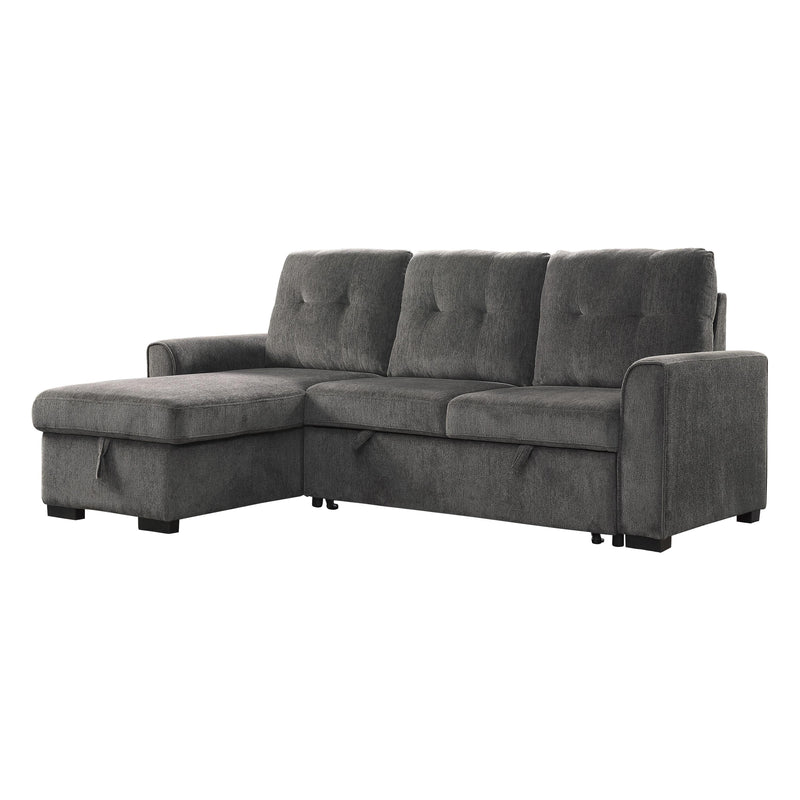 Homelegance Carolina Fabric 2 pc Sectional 9402DGY*SC IMAGE 4