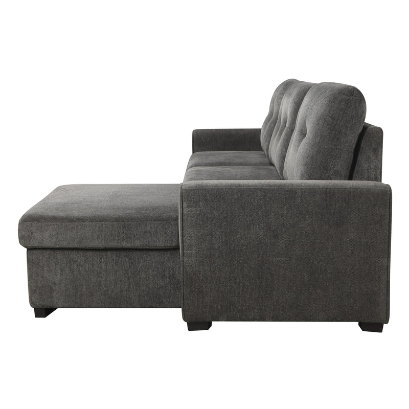 Homelegance Carolina Fabric 2 pc Sectional 9402DGY*SC IMAGE 5