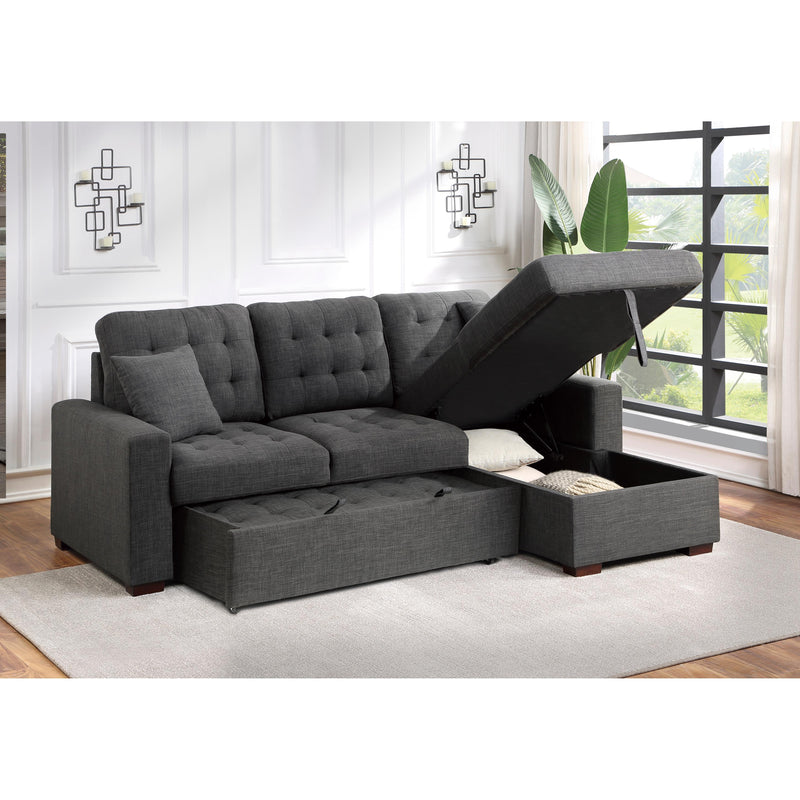 Homelegance McCafferty Fabric 2 pc Sectional 9916DG*SC IMAGE 12