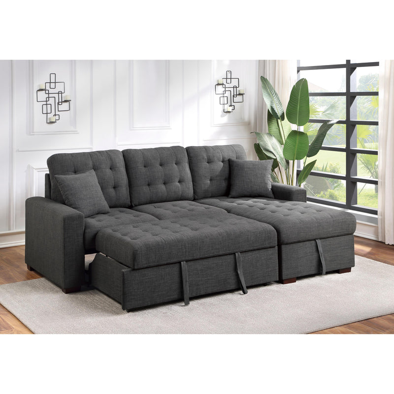 Homelegance McCafferty Fabric 2 pc Sectional 9916DG*SC IMAGE 13