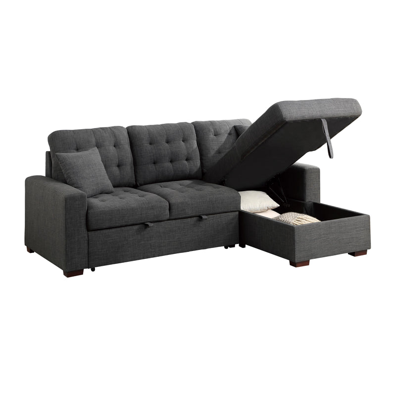 Homelegance McCafferty Fabric 2 pc Sectional 9916DG*SC IMAGE 6