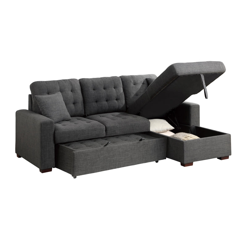 Homelegance McCafferty Fabric 2 pc Sectional 9916DG*SC IMAGE 7