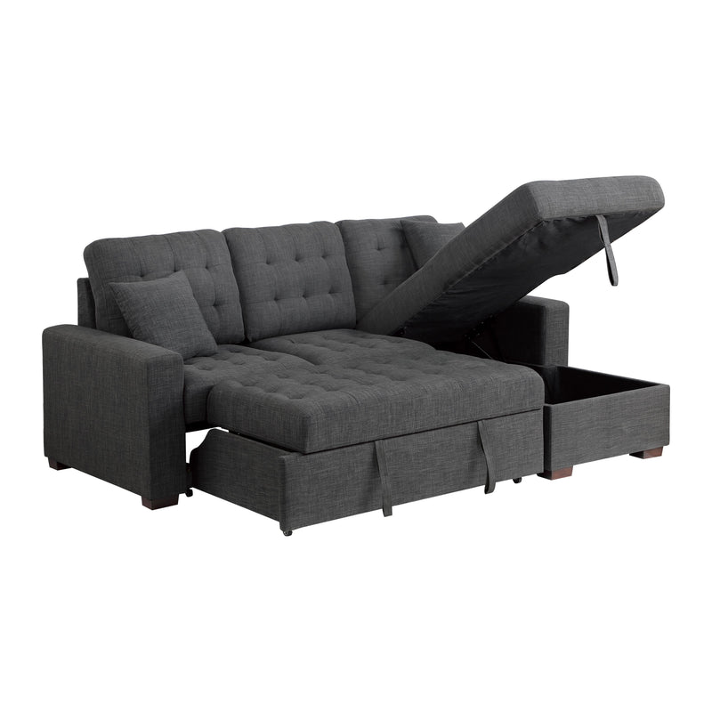 Homelegance McCafferty Fabric 2 pc Sectional 9916DG*SC IMAGE 9