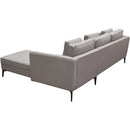 Diamond Sofa Baldwin Fabric 2 pc Sectional BALDWINRF2PCSECTGR IMAGE 10