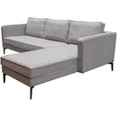 Diamond Sofa Baldwin Fabric 2 pc Sectional BALDWINRF2PCSECTGR IMAGE 12