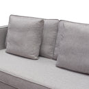 Diamond Sofa Baldwin Fabric 2 pc Sectional BALDWINRF2PCSECTGR IMAGE 16