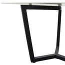 Diamond Sofa Caplan Dining Table with Glass Top and Trestle Base CAPLANDTMA IMAGE 5