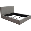 Diamond Sofa Cloud Queen Upholstered Panel Bed CLOUDQUBEDGR IMAGE 2
