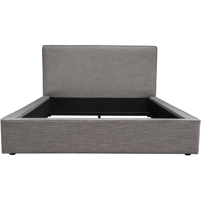 Diamond Sofa Cloud Queen Upholstered Panel Bed CLOUDQUBEDGR IMAGE 3