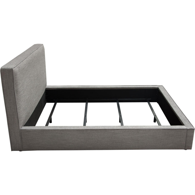 Diamond Sofa Cloud Queen Upholstered Panel Bed CLOUDQUBEDGR IMAGE 6