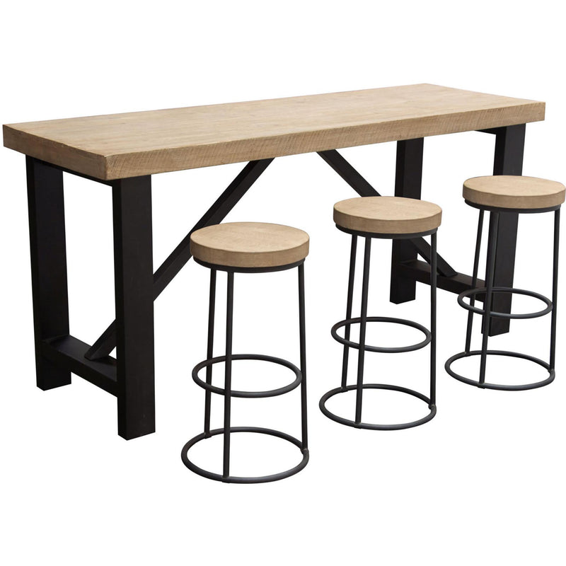 Diamond Sofa Cooper Pub Height Dining Table COOPERBTPI IMAGE 2