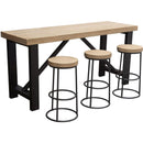 Diamond Sofa Cooper Pub Height Stool COOPERSTPI IMAGE 2