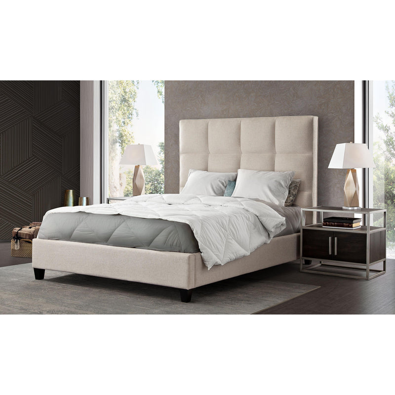 Diamond Sofa Devon King Upholstered Panel Bed DEVONEKBEDSD IMAGE 2