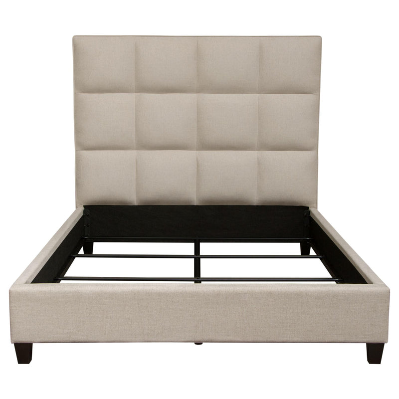 Diamond Sofa Devon Queen Upholstered Panel Bed DEVONQUBEDSD IMAGE 1
