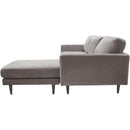 Diamond Sofa Kelsey Fabric 2 pc Sectional KELSEYSEGR IMAGE 7