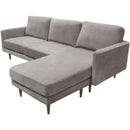 Diamond Sofa Kelsey Fabric 2 pc Sectional KELSEYSEGR IMAGE 8