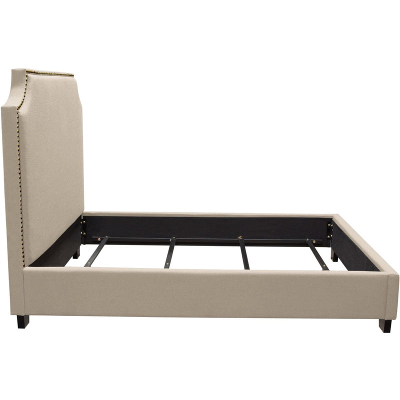 Diamond Sofa Kingston Queen Upholstered Panel Bed KINGSTONSDQUBED IMAGE 3