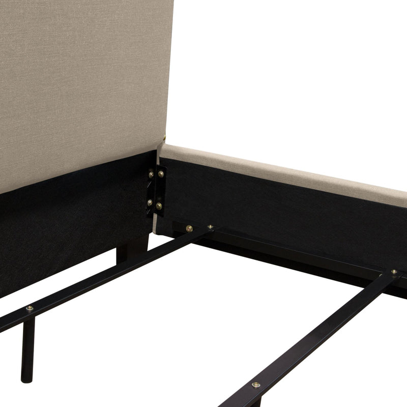 Diamond Sofa Kingston Queen Upholstered Panel Bed KINGSTONSDQUBED IMAGE 4