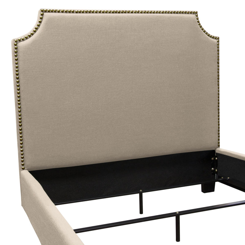 Diamond Sofa Kingston Queen Upholstered Panel Bed KINGSTONSDQUBED IMAGE 5