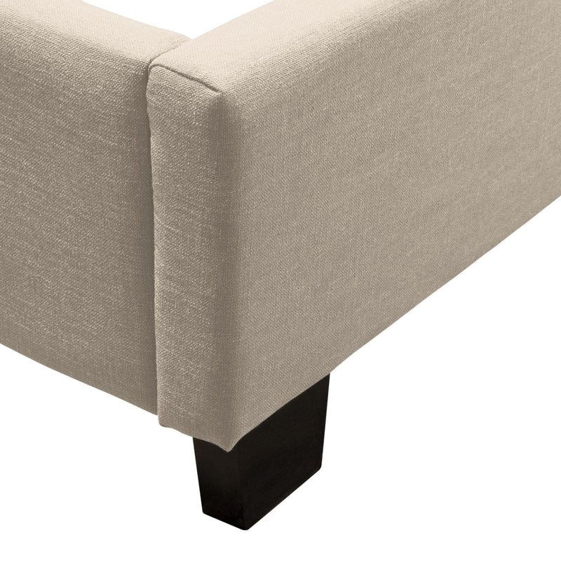 Diamond Sofa Kingston Queen Upholstered Panel Bed KINGSTONSDQUBED IMAGE 9