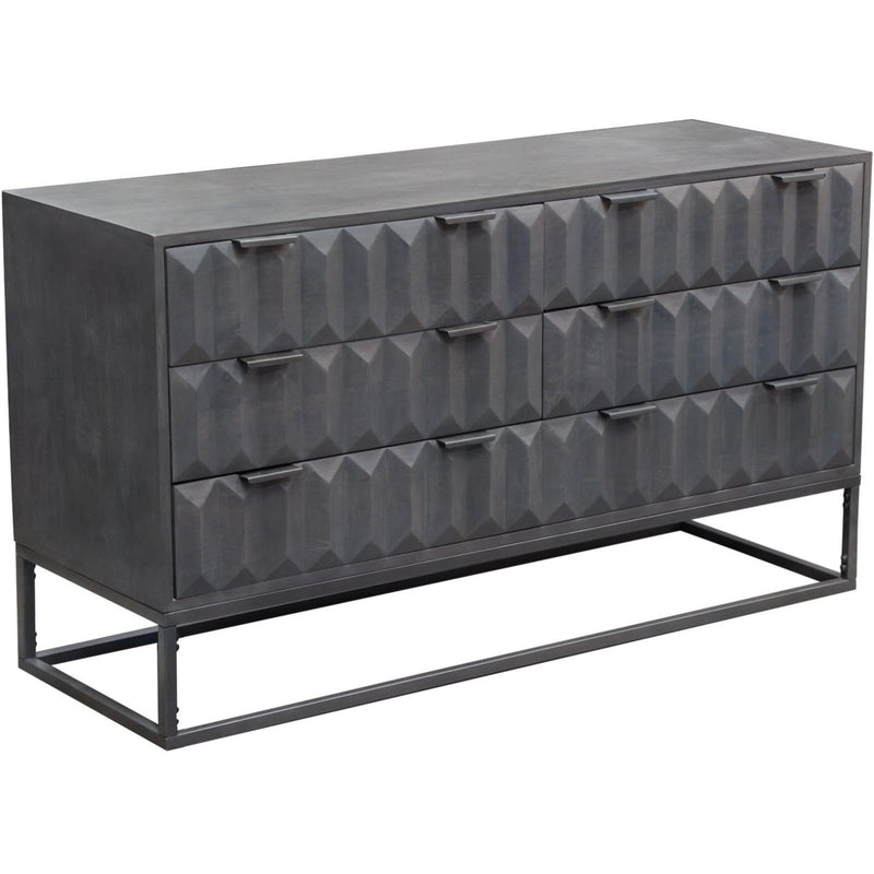 Diamond Sofa Spectrum 6-Drawer Dresser SPECTRUMDRGR IMAGE 1