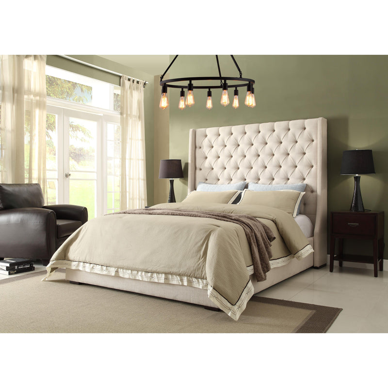 Diamond Sofa Park Avenue King Upholstered Panel Bed PARKAVESDEKBED IMAGE 2