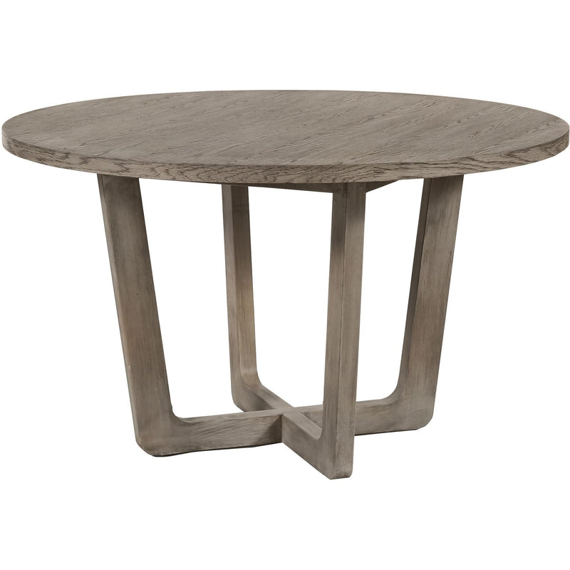 Diamond Sofa Round Solano Dining Table with Pedestal Base SOLANODTGO IMAGE 1