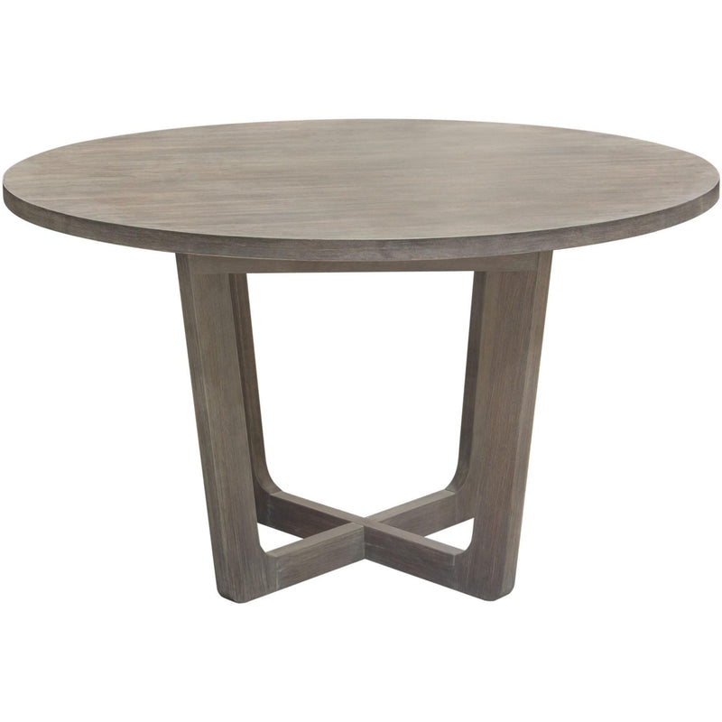 Diamond Sofa Round Solano Dining Table with Pedestal Base SOLANODTGO IMAGE 2