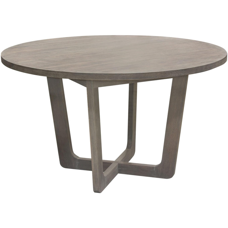 Diamond Sofa Round Solano Dining Table with Pedestal Base SOLANODTGO IMAGE 3