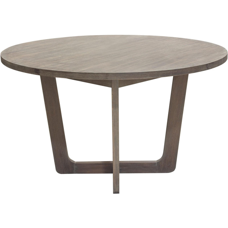 Diamond Sofa Round Solano Dining Table with Pedestal Base SOLANODTGO IMAGE 4