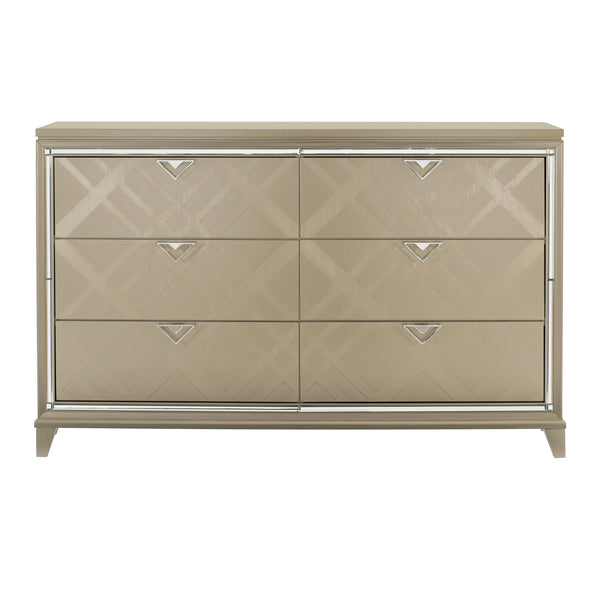 Homelegance Bijou 6-Drawer Dresser 1522-5WF IMAGE 1