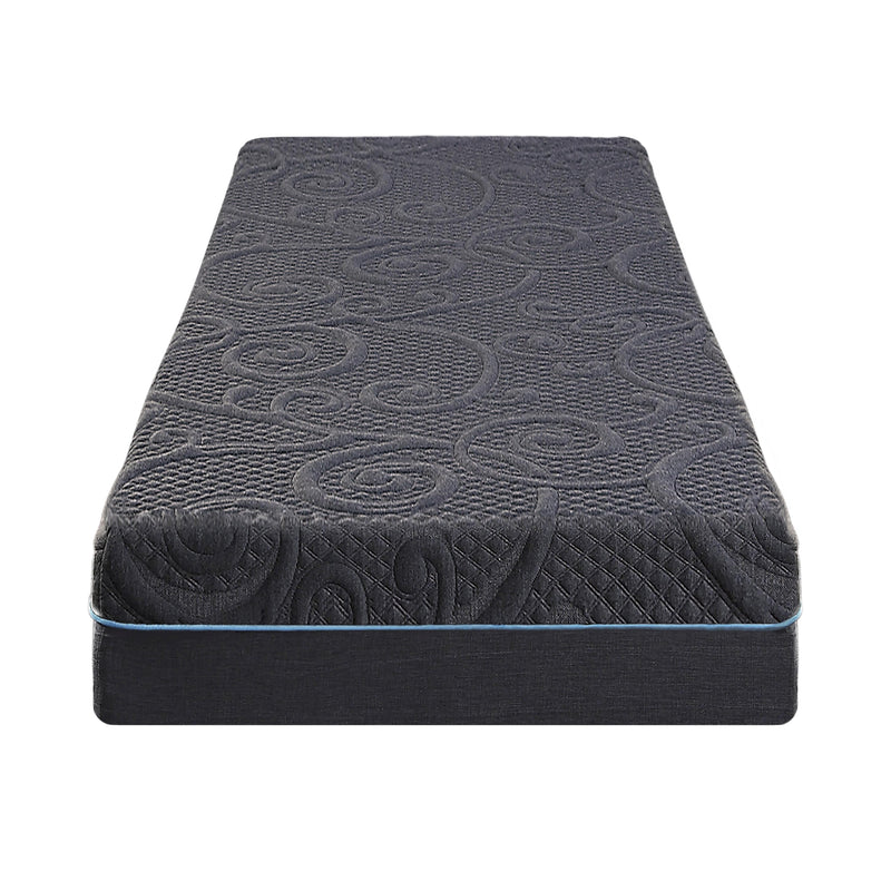 Homelegance Mira MT-H08T 8" Twin Gel-Infused Memory Foam Hybrid Mattress - Dark Grey IMAGE 6