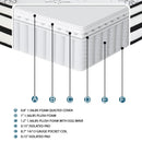 Homelegance Vela MT-PH12CK 12" California King Hybrid Mattress - White IMAGE 2