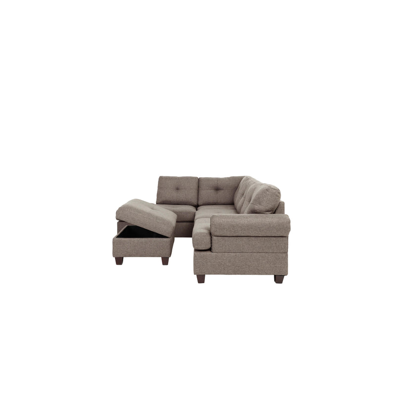 Poundex F6416 3 pc Sectional Set IMAGE 6