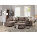 Poundex Fabric 3 pc Sectional F6544 IMAGE 1