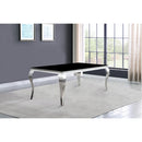 Coaster Furniture Dining Table with Glass Top 115071 IMAGE 4
