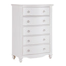 Homelegance Meghan 5-Drawer Kids Chest 2058WH-9 IMAGE 2