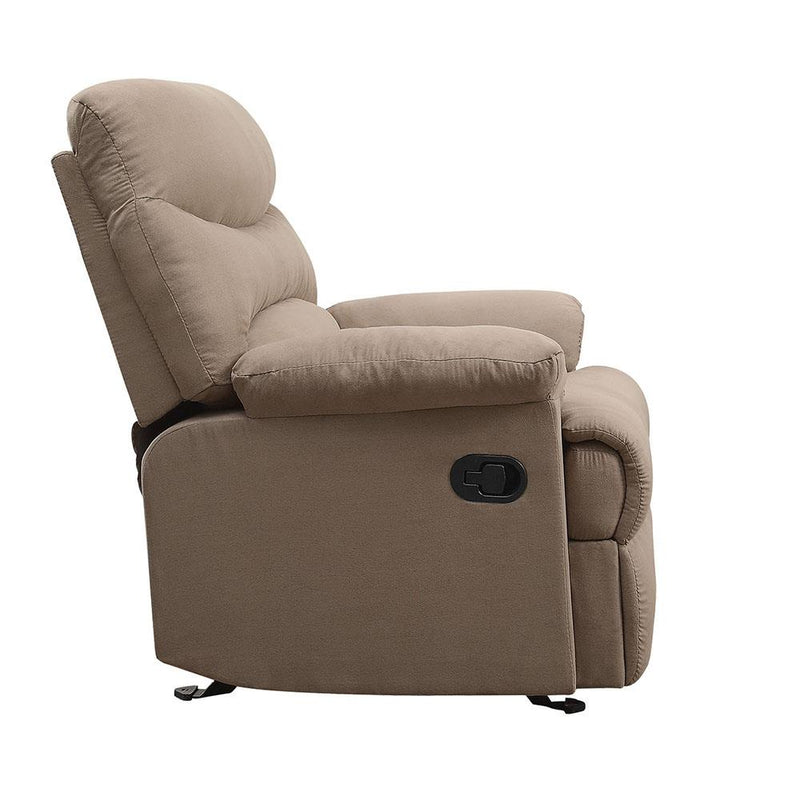 Acme Furniture Arcadia Fabric Recliner with Wall Recline 00627 IMAGE 4