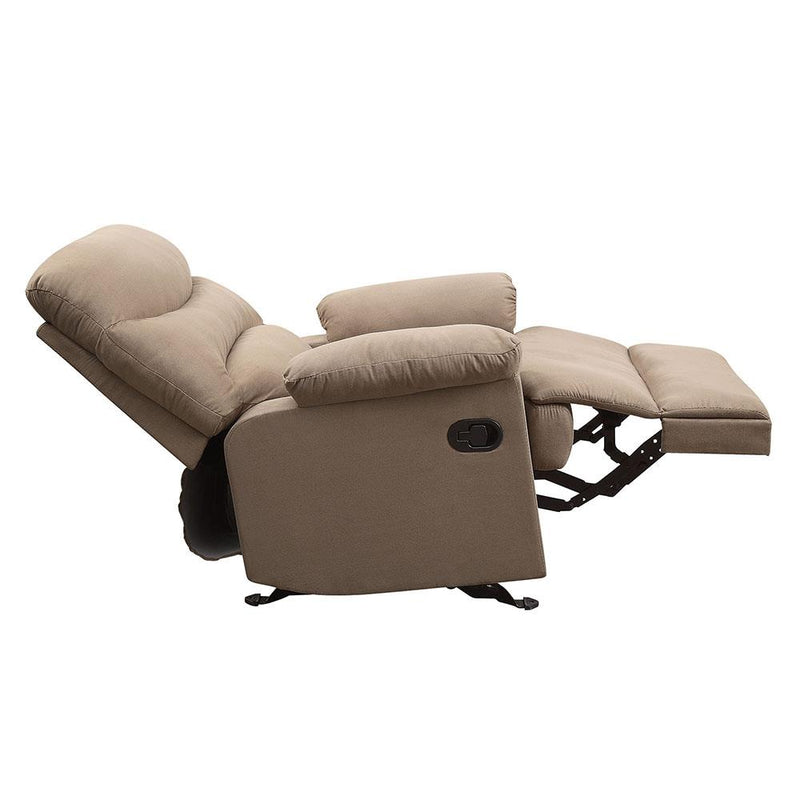 Acme Furniture Arcadia Fabric Recliner with Wall Recline 00627 IMAGE 8