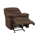 Acme Furniture Arcadia Fabric Recliner with Wall Recline 00632 IMAGE 5
