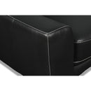 New Classic Furniture Carrara Stationary Leather Chair L986-10-BLK IMAGE 5