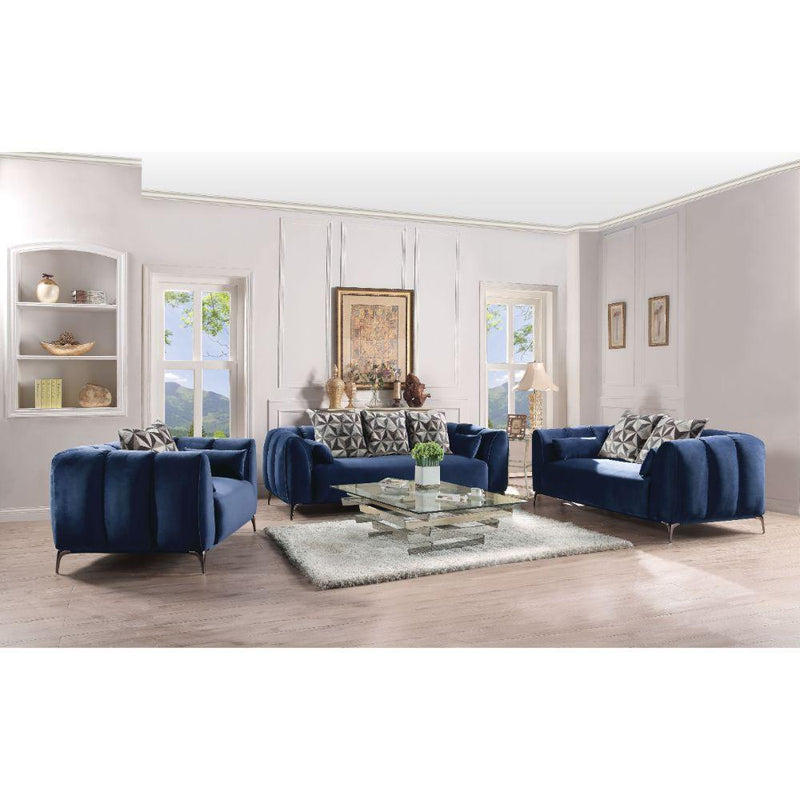 Acme Furniture Hellebore Stationary Fabric Loveseat 50436 IMAGE 2