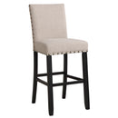 New Classic Furniture Crispin Pub Height Dining Chair D162-BS-NAT IMAGE 2