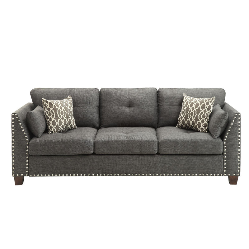 Acme Furniture Laurissa Stationary Fabric Sofa 52405 IMAGE 1